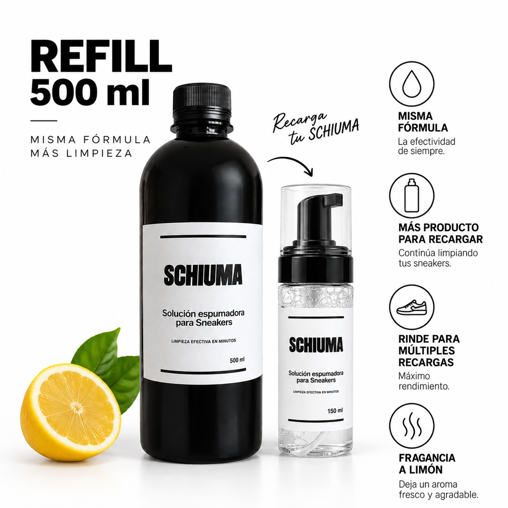 REFILL 500 ml SCHIUMA