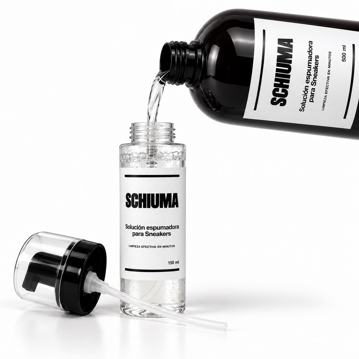 Limpiador 150 ml + Refill 500 ml SCHIUMA