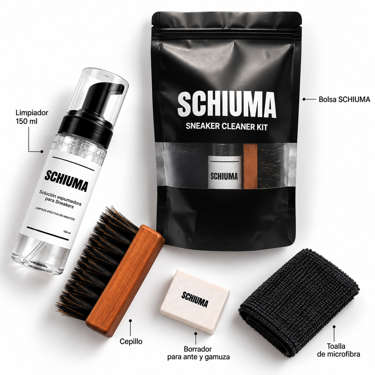 Kit Completo de Limpieza SCHIUMA